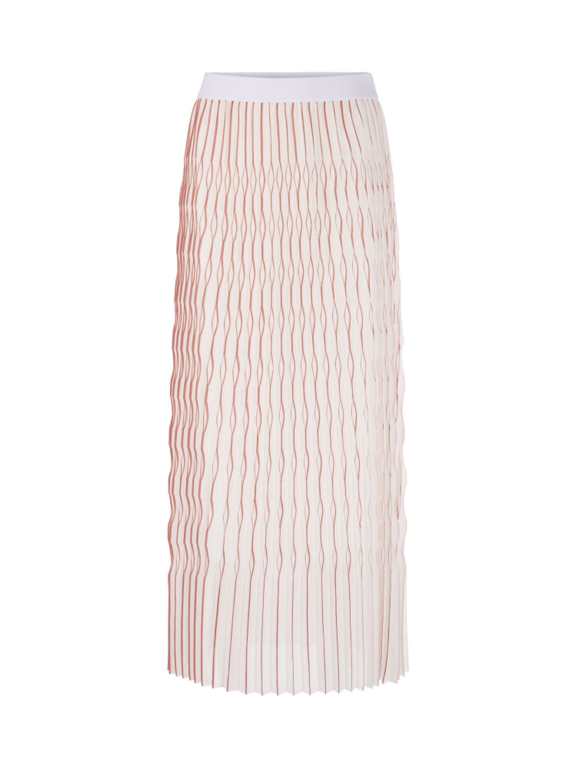 Plisseerock Maxi