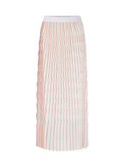 Plisseerock Maxi