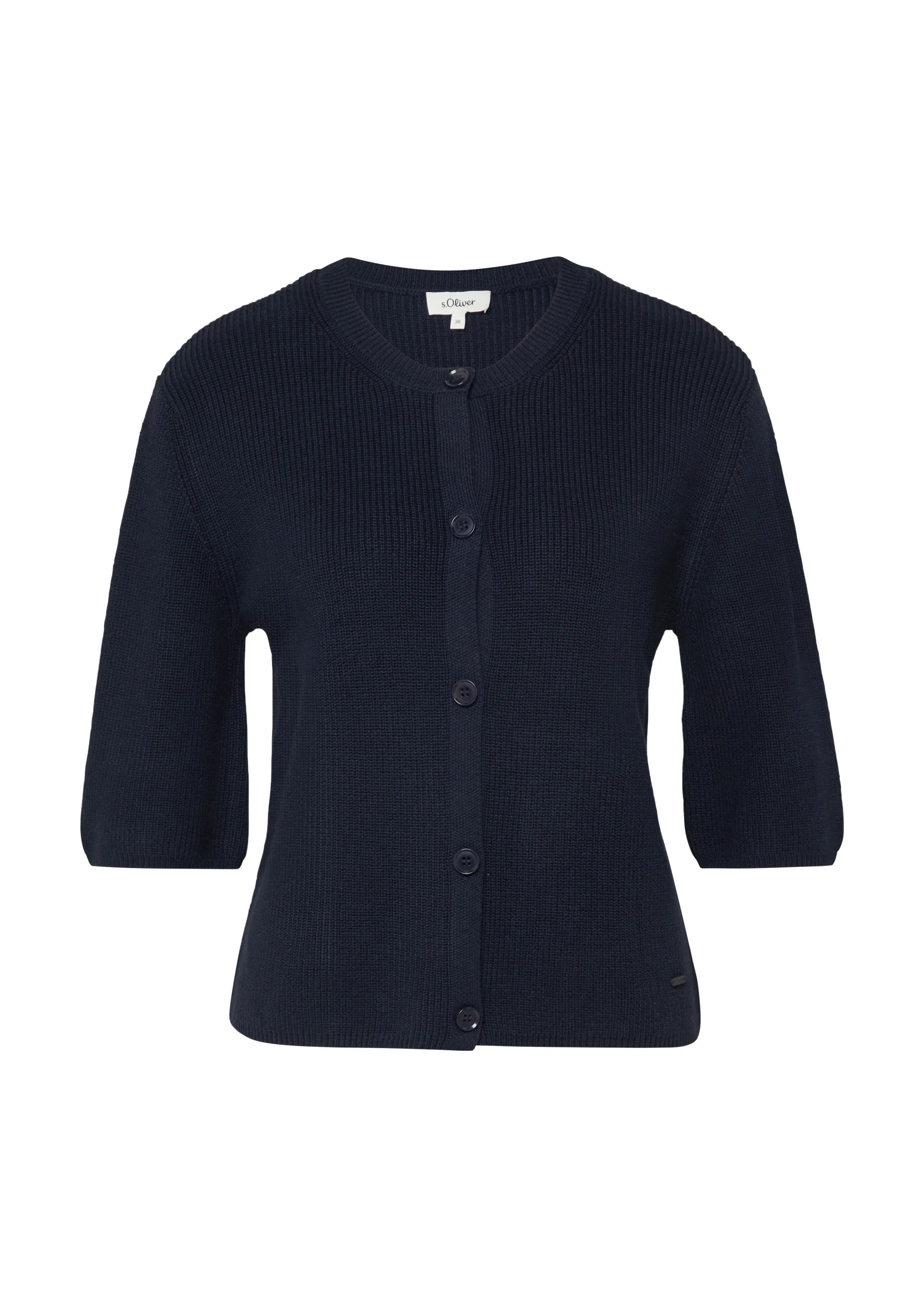 Strickjacke Regular Fit