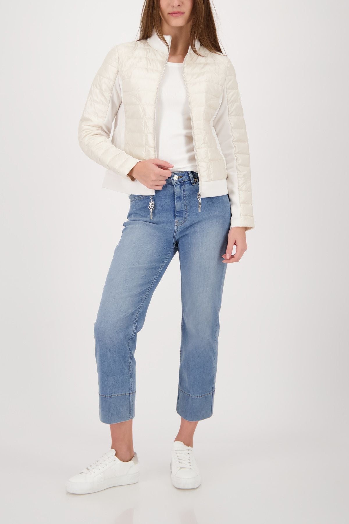 Steppjacke mit Stehkragen