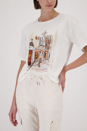 T-Shirt aus Baumwolle