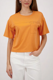 T-Shirt aus Viskosemix