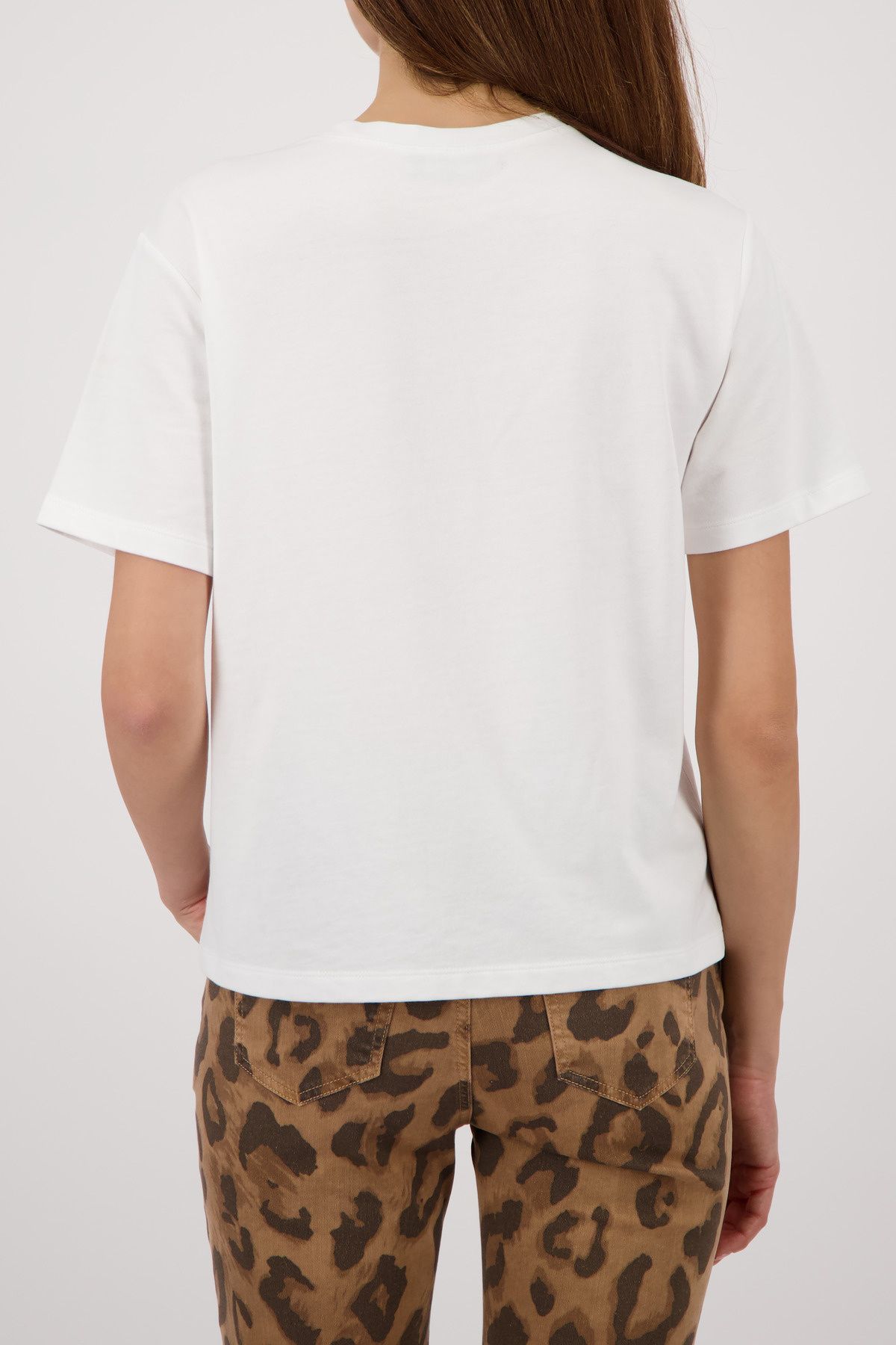 T-Shirt aus Baumwollmix