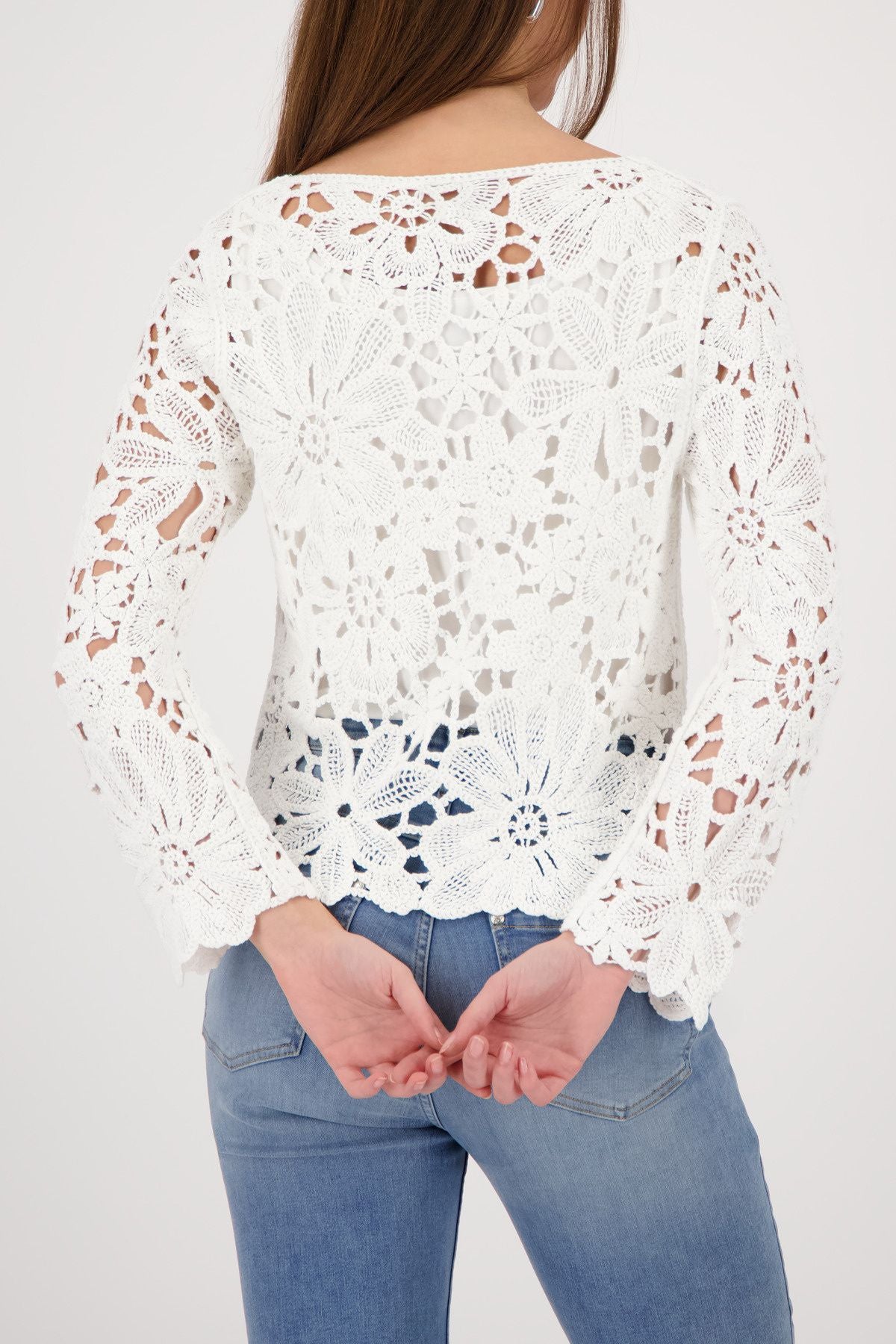 Strickpullover aus Viskose