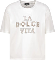 T-Shirt aus Baumwollmix