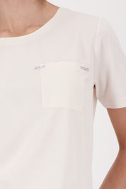 T-Shirt aus Viskose