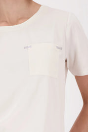 T-Shirt aus Viskose
