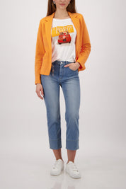 Blazer aus Baumwolle