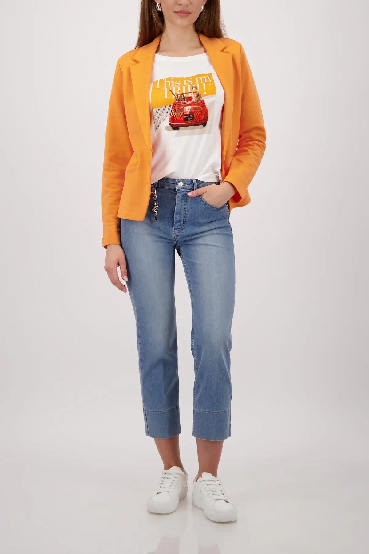 Blazer aus Baumwolle