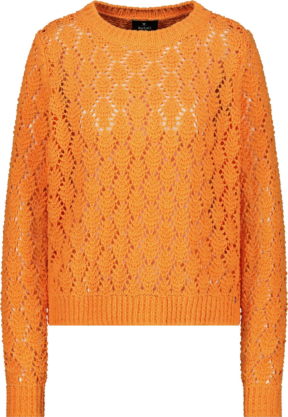 Strickpullover mit Rundhalsausschnitt