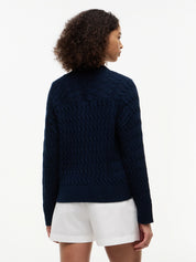 Strickjacke aus Baumwolle