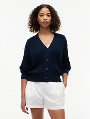 Strickjacke aus Baumwolle