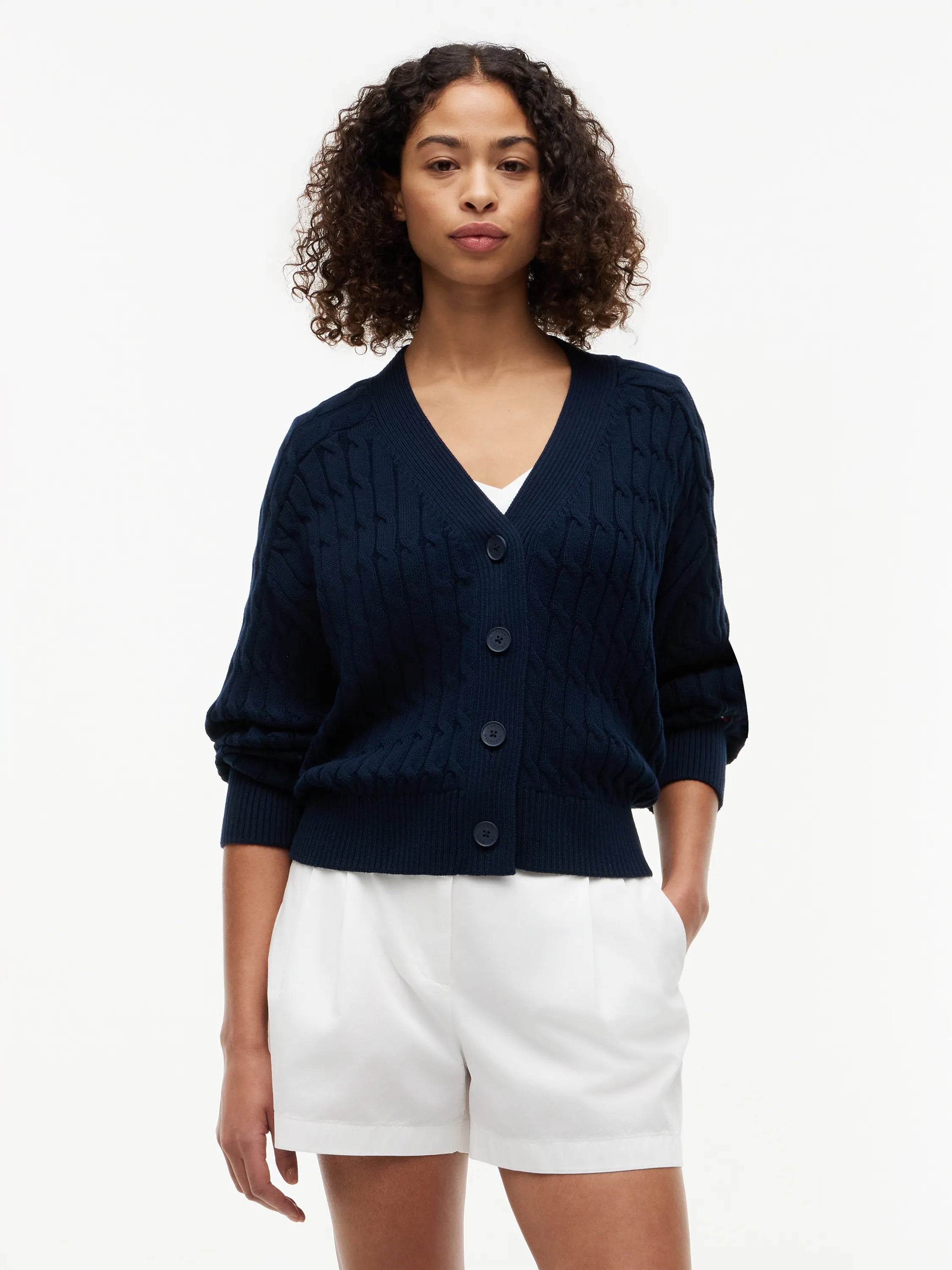 Strickjacke aus Baumwolle