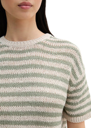Strickpullover aus Baumwollmix