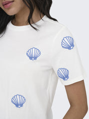T-Shirt ONLMARISSE aus Baumwolle