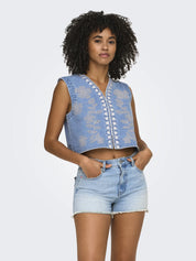 Jeans-Weste NOELLA