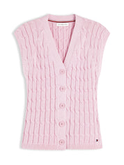 Strickweste aus Baumwolle
