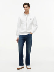 Sweatshirtjacke aus Baumwolle
