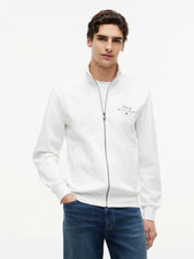 Sweatshirtjacke aus Baumwolle