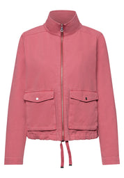 Baumwolljacke mit Stehkragen