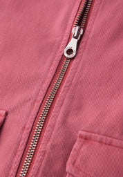 Baumwolljacke mit Stehkragen