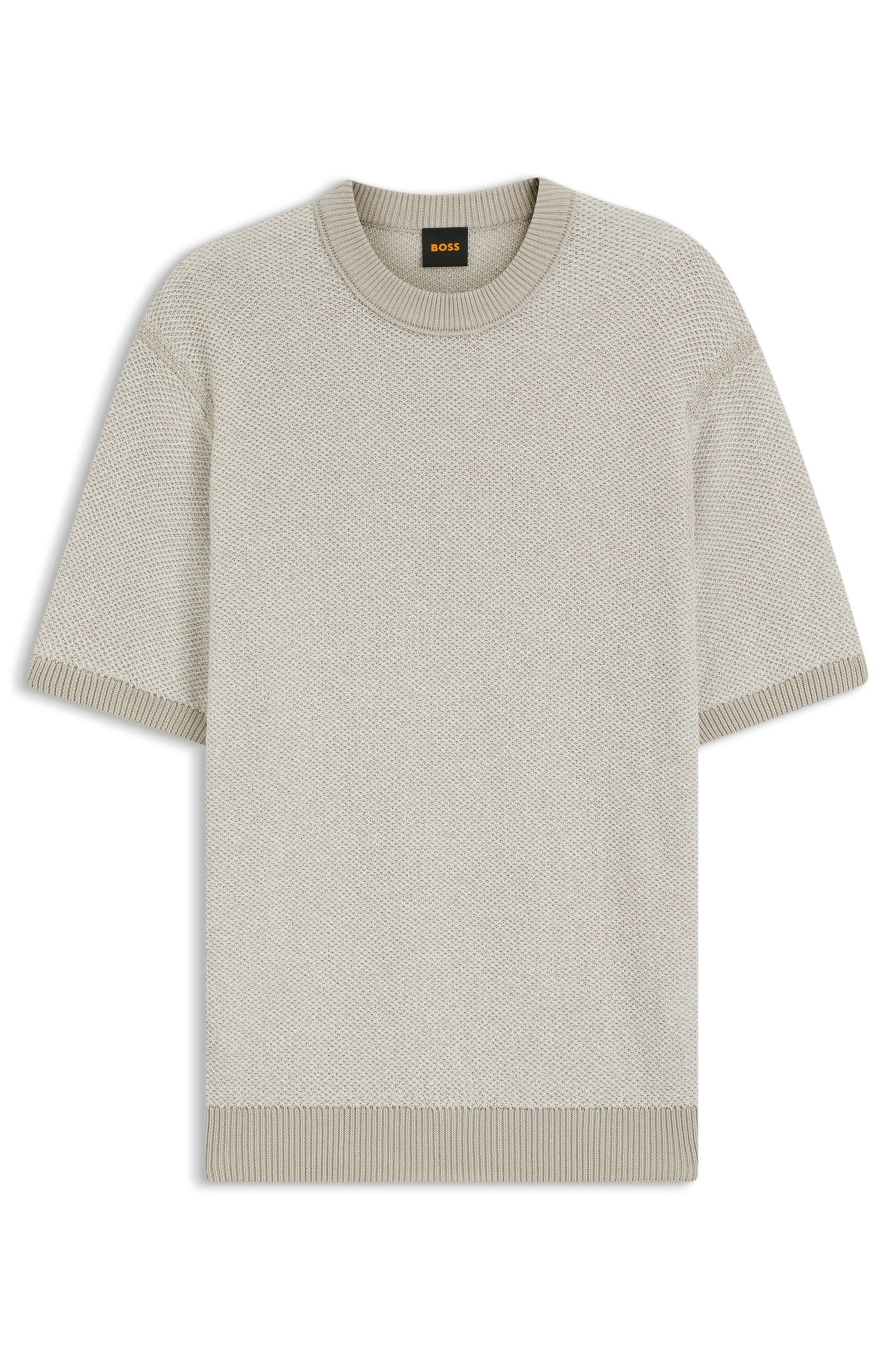 Strick-T-Shirt KANTONIO aus Baumwollmix