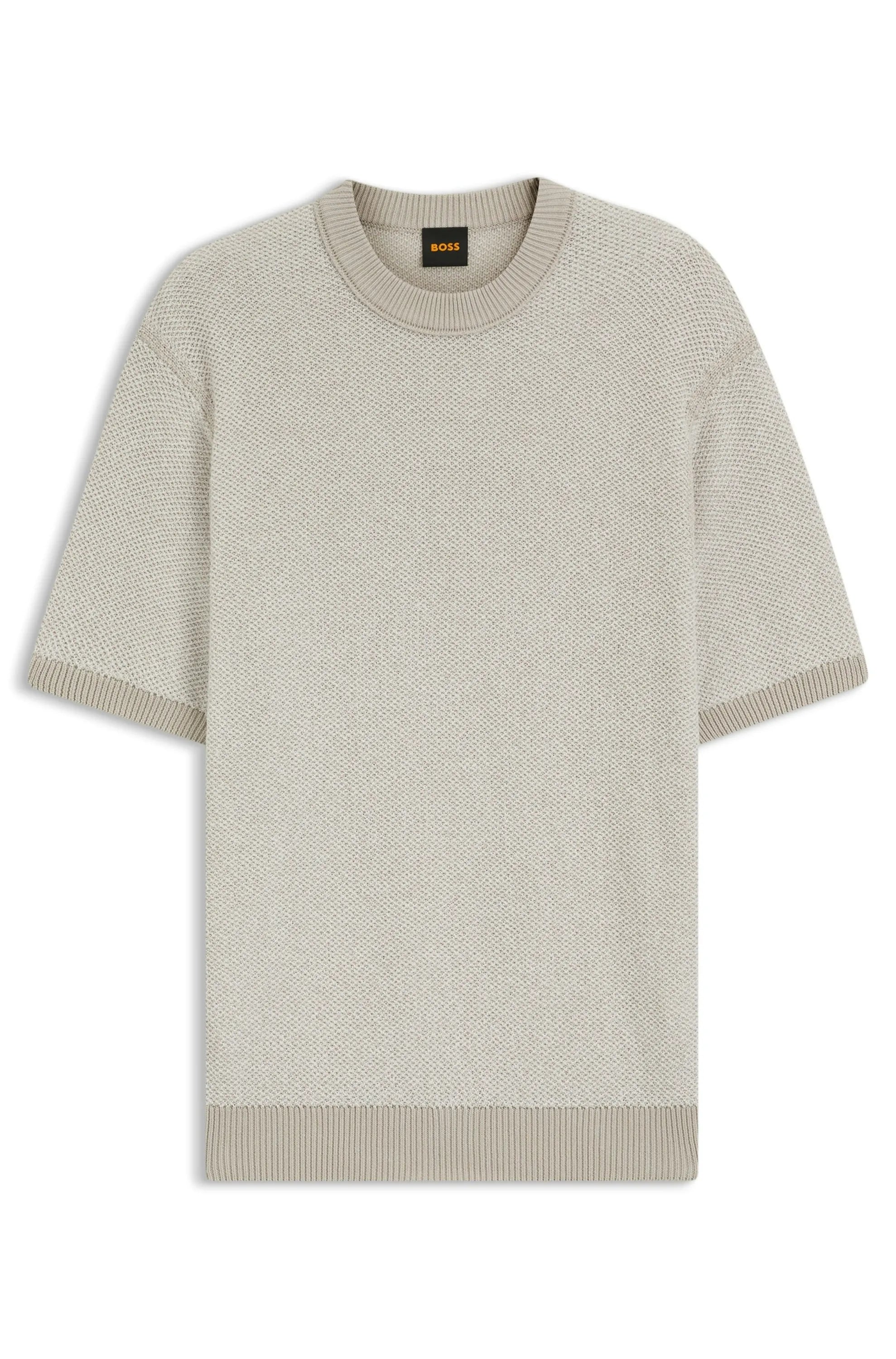 Strick-T-Shirt KANTONIO aus Baumwollmix