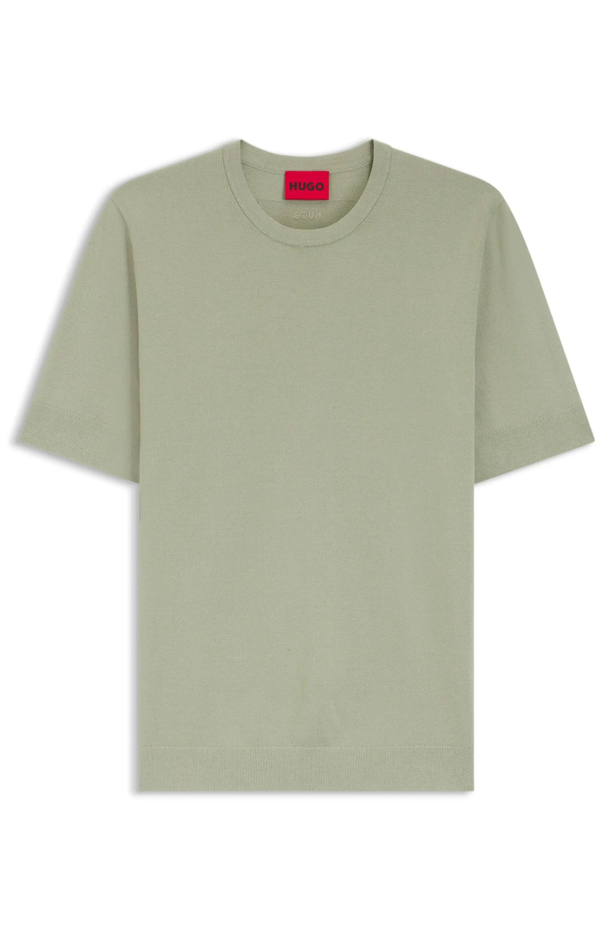 T-Shirt Slim Fit aus Viskosemix