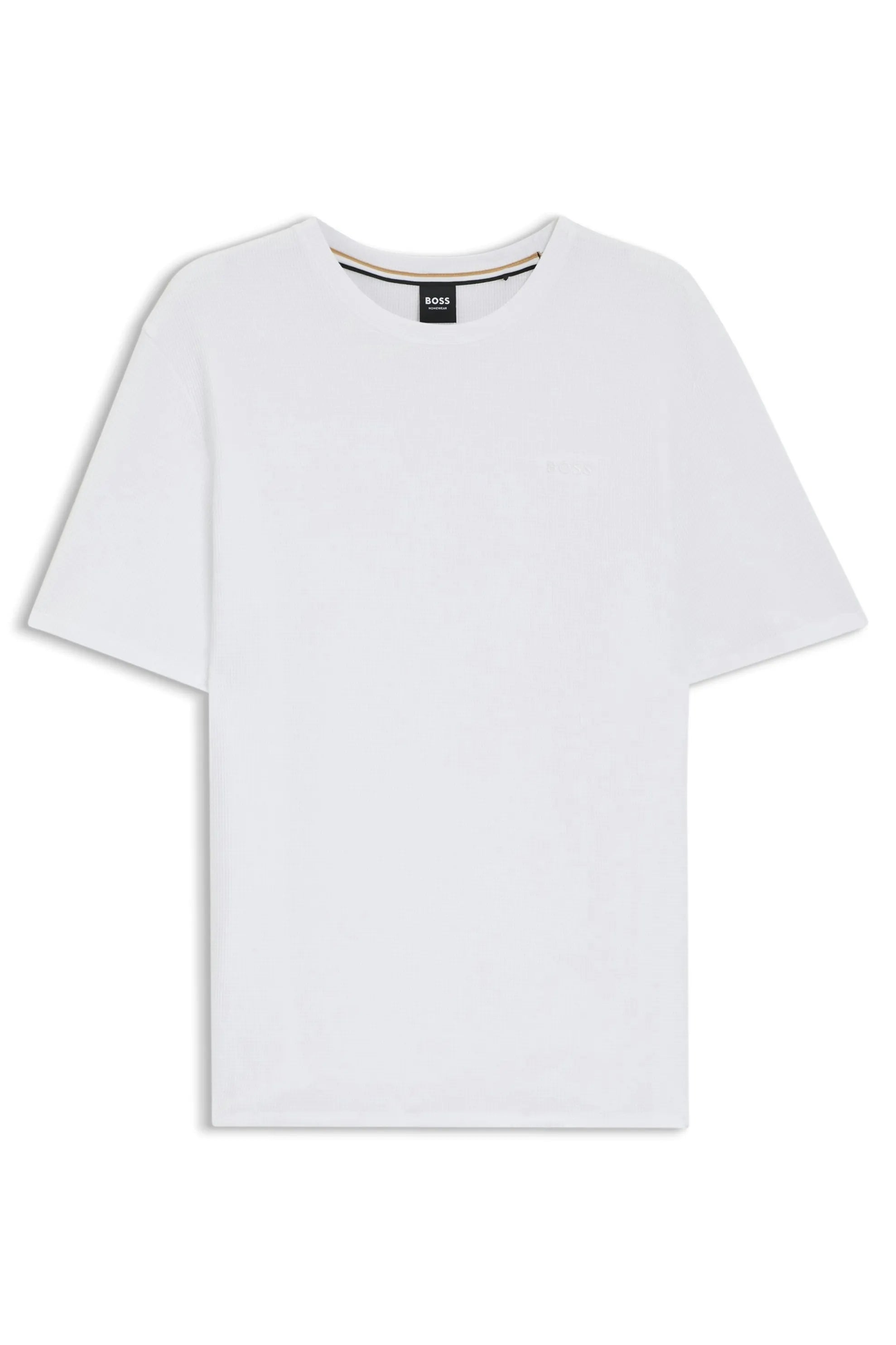 Pyjama-Shirt in Waffelstruktur
