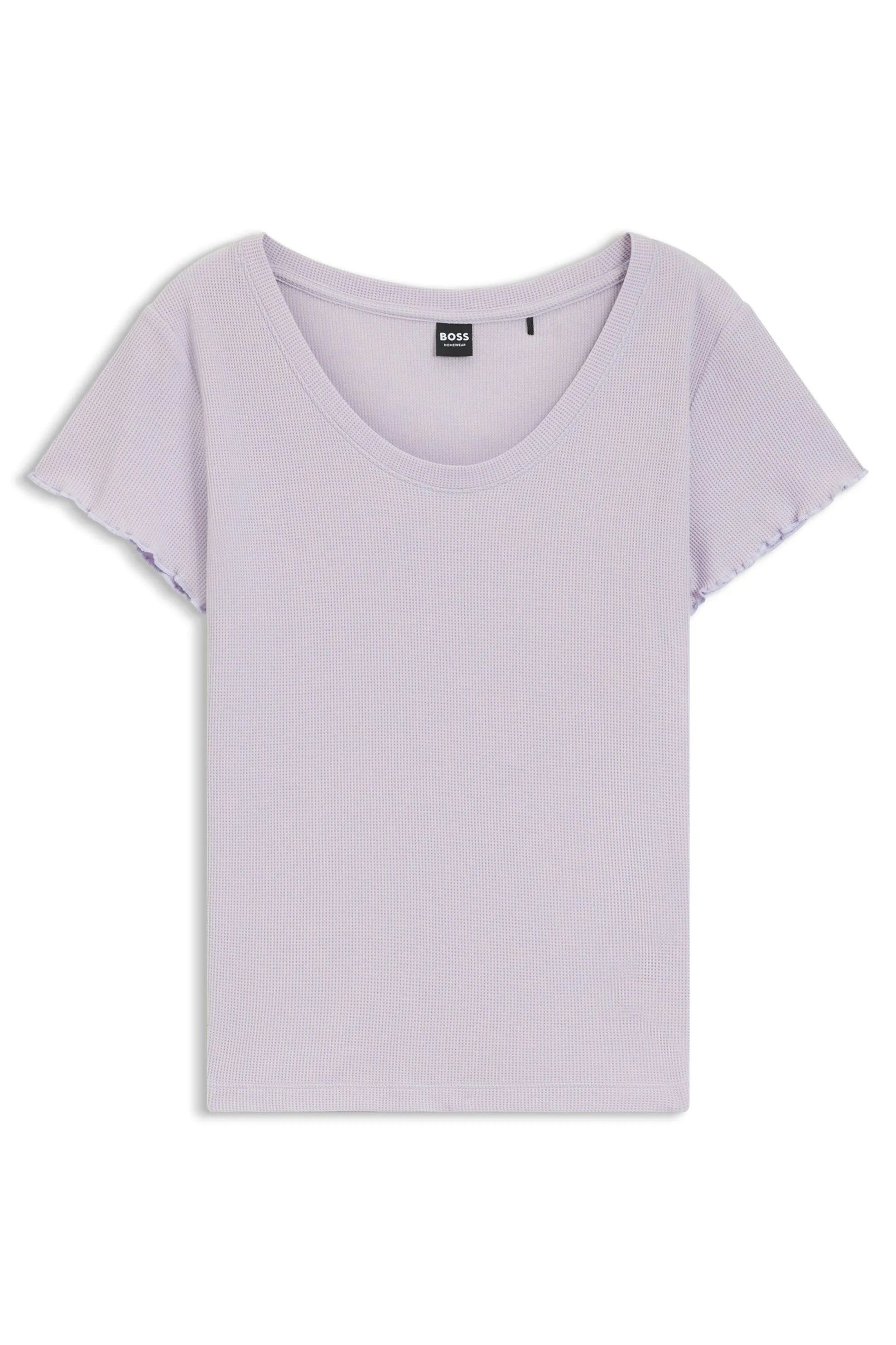 BOSS - Pantaloni della tuta regular fit in maglia - Blu scuro BOSS - Pantaloni della tuta regular fit in maglia - Blu scuro