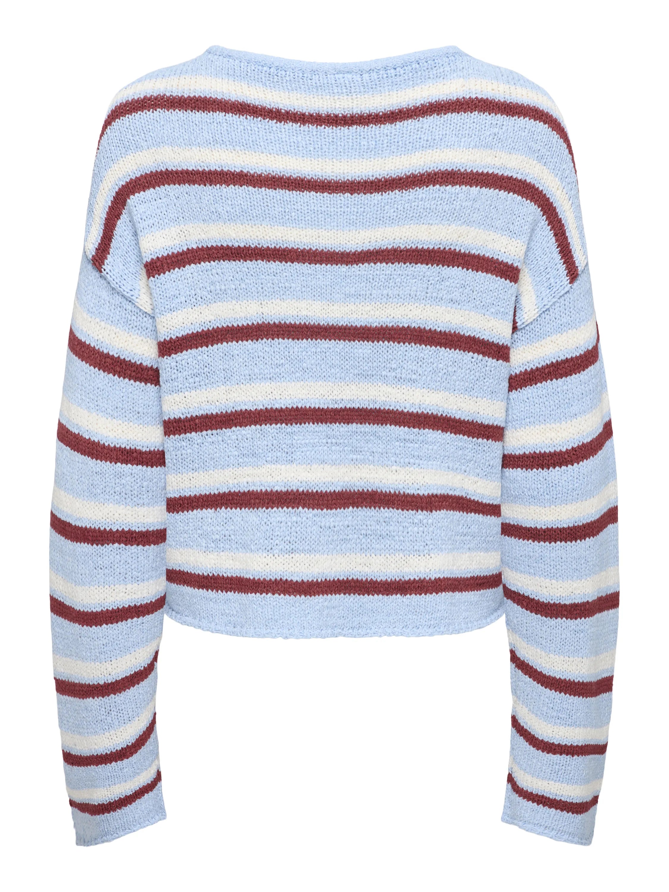 Strickpullover ONLGEENA gestreift