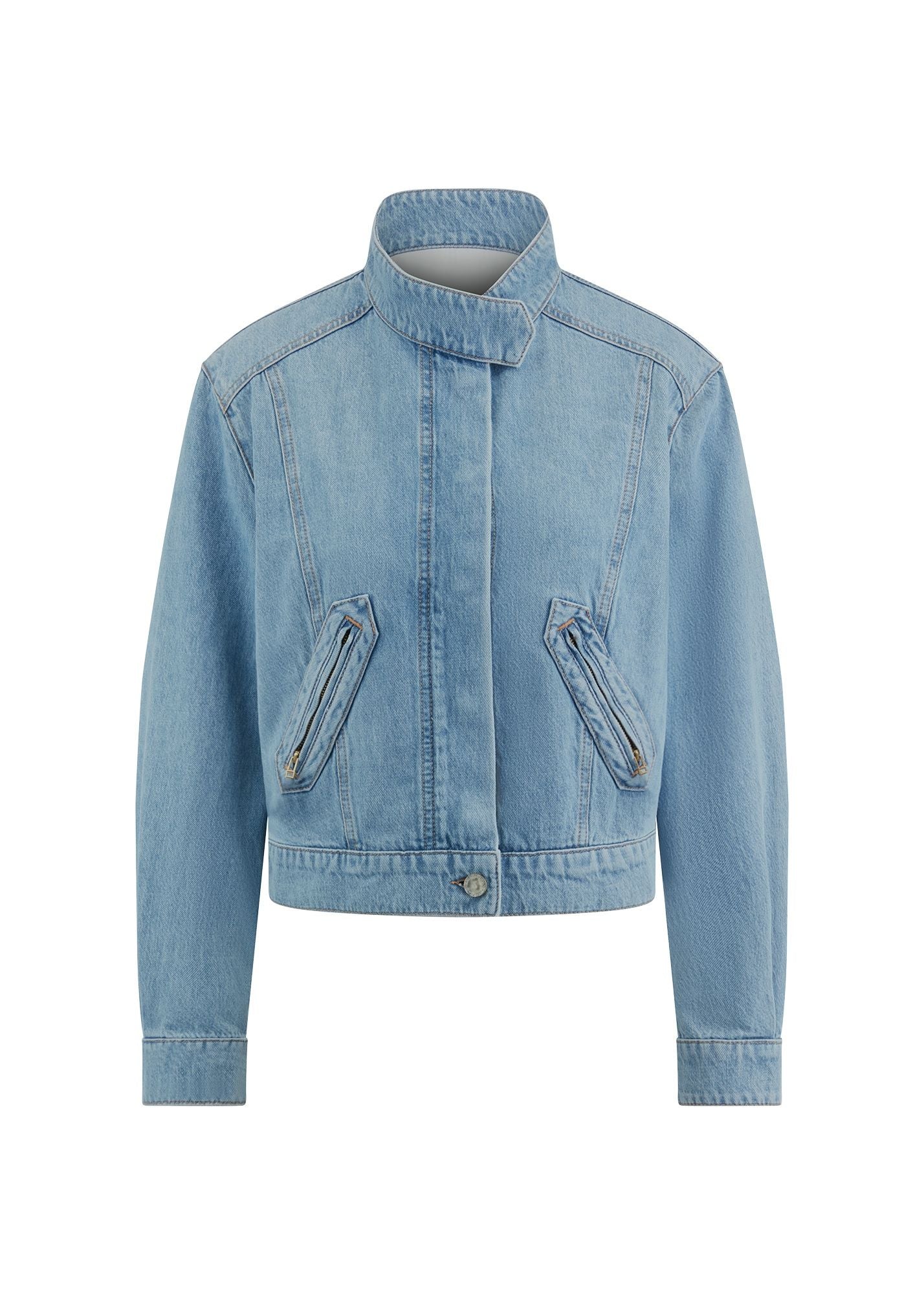 Jeansjacke aus Baumwolle