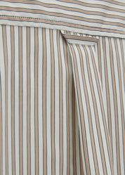 Bluse gestreift mit V-Ausschnitt