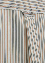 Bluse gestreift mit V-Ausschnitt