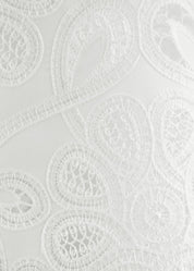 Baumwollbluse mit Spitze