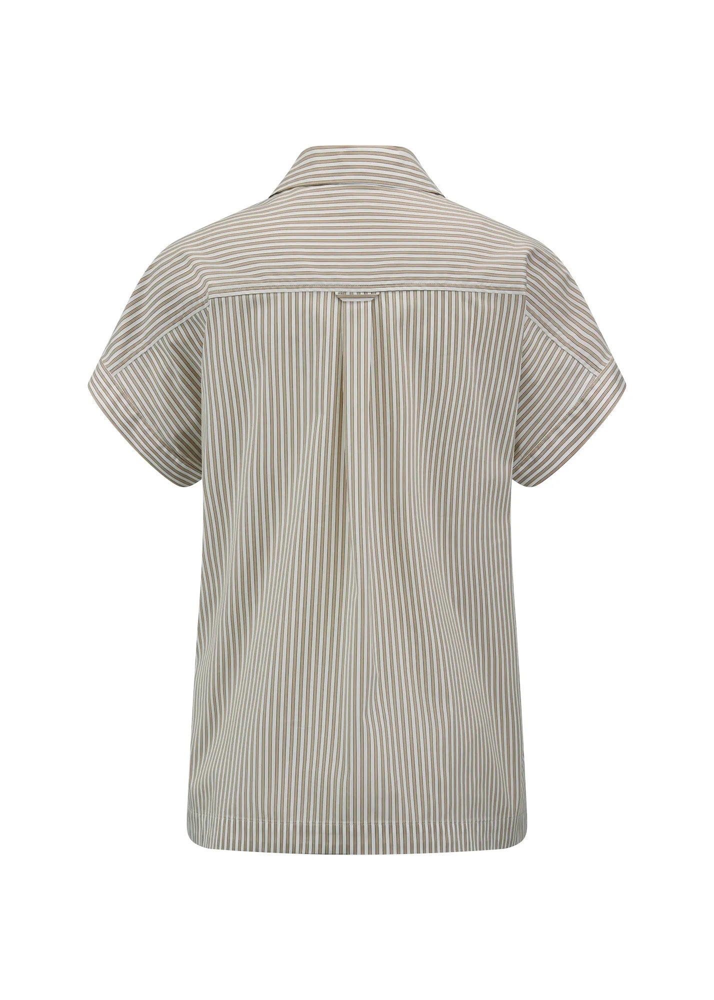 Bluse gestreift mit V-Ausschnitt