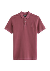 Poloshirt Piqué shaped  garment-dyed
