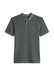 Poloshirt Piqué shaped  garment-dyed