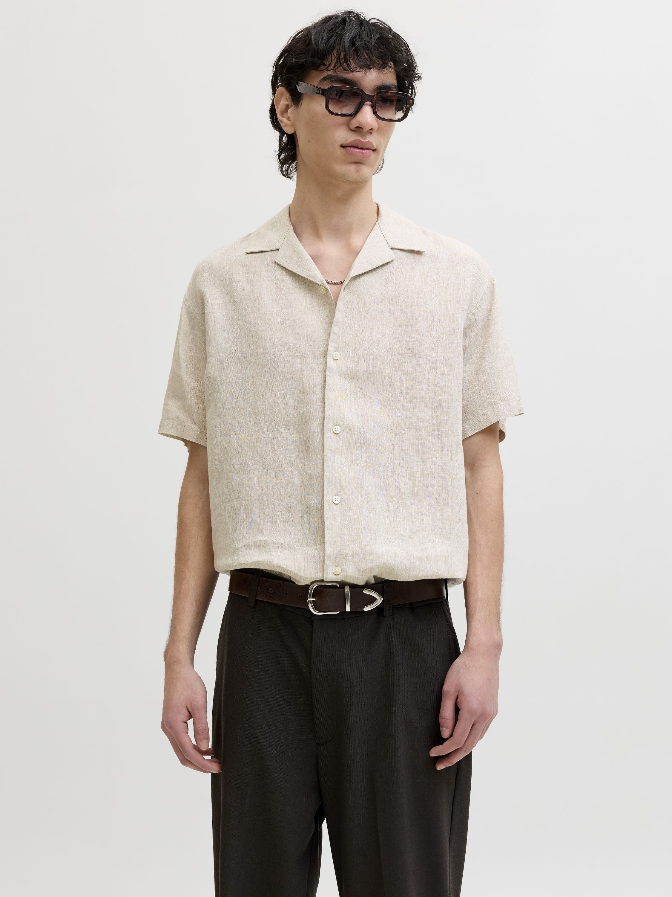 Leinenhemd Relaxed Fit