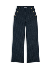Stoffhose Wide Leg