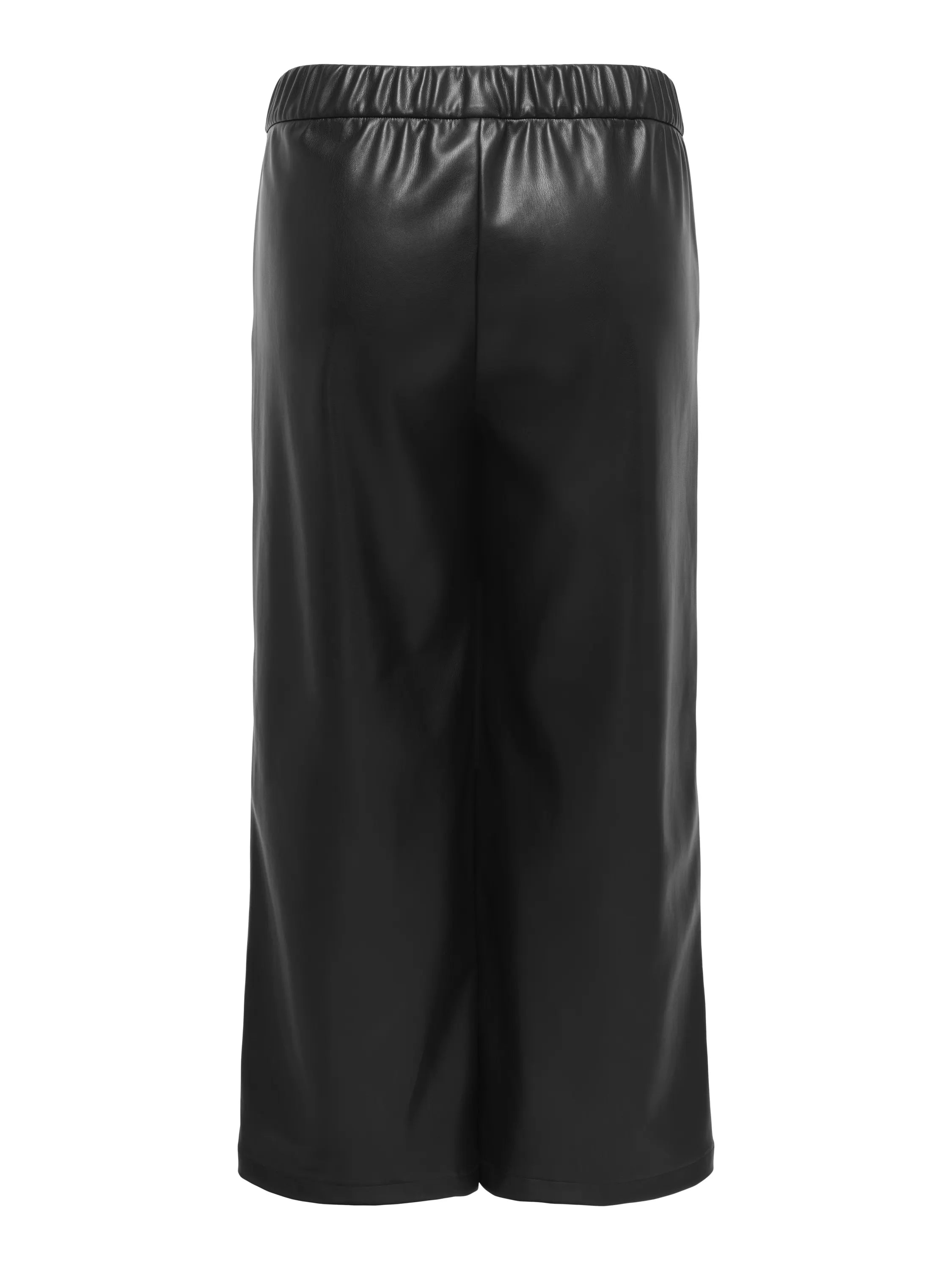 Hose CARLESA Straight Leg aus Kunstleder