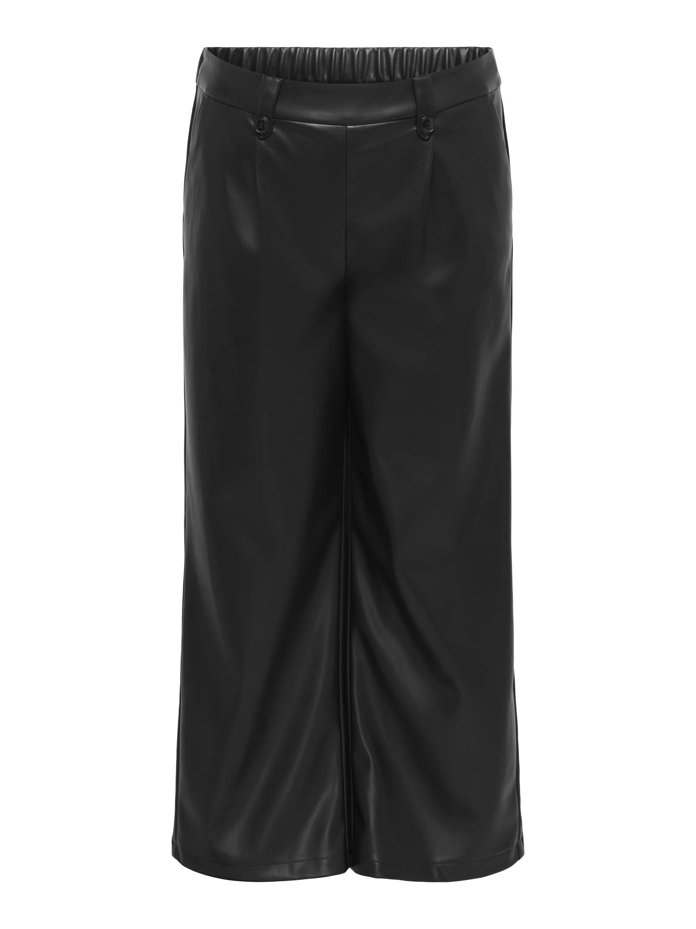 Hose CARLESA Straight Leg aus Kunstleder