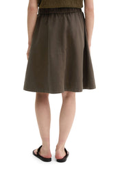 Leinenrock Midi Loose Fit