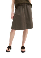 Leinenrock Midi Loose Fit