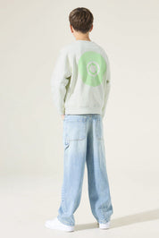 Sweatshirt aus Baumwolle