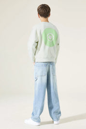 Sweatshirt aus Baumwolle