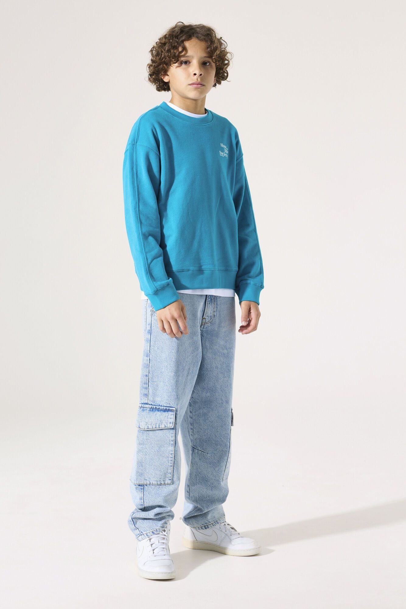 Sweatshirt aus Baumwolle