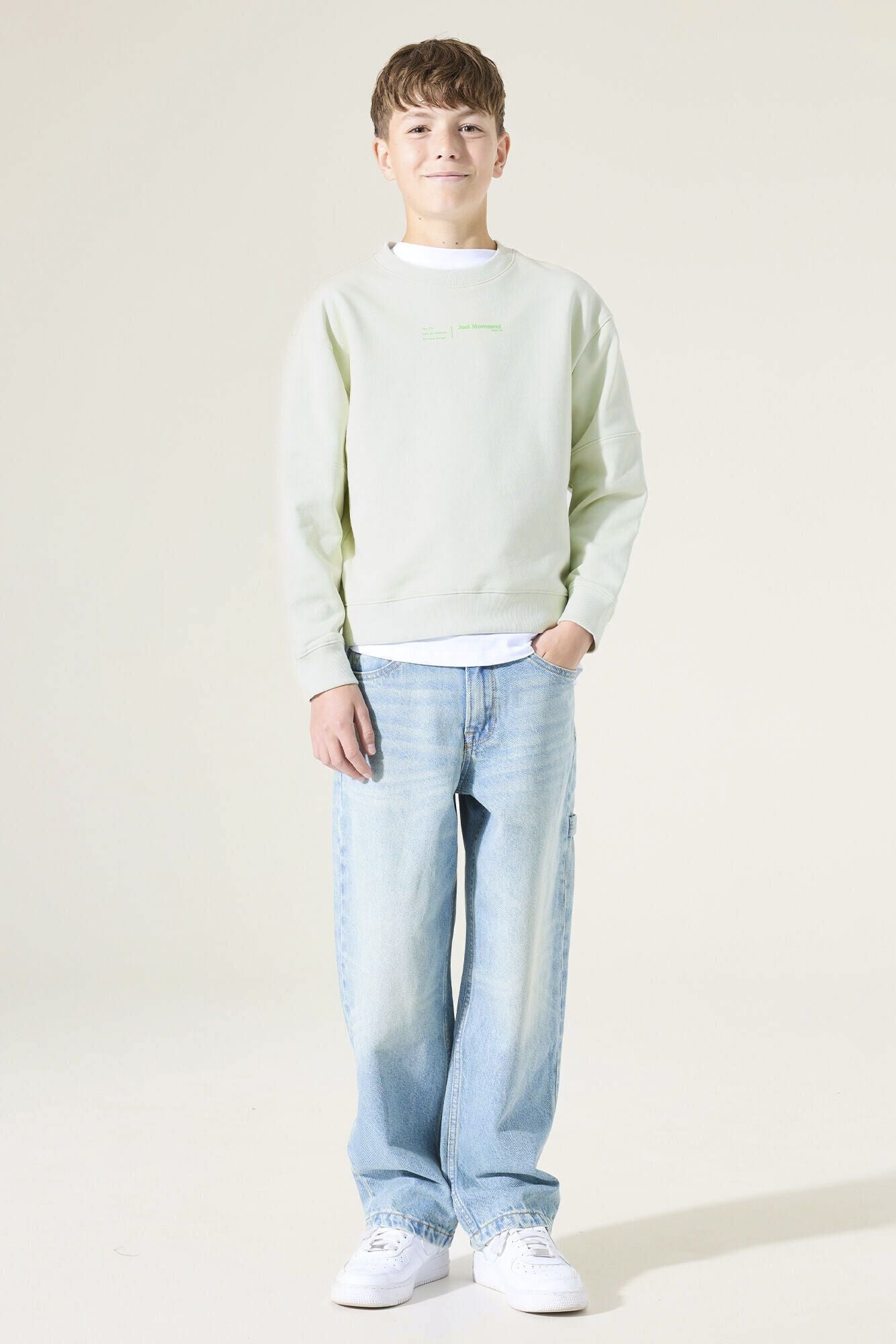 Sweatshirt aus Baumwolle