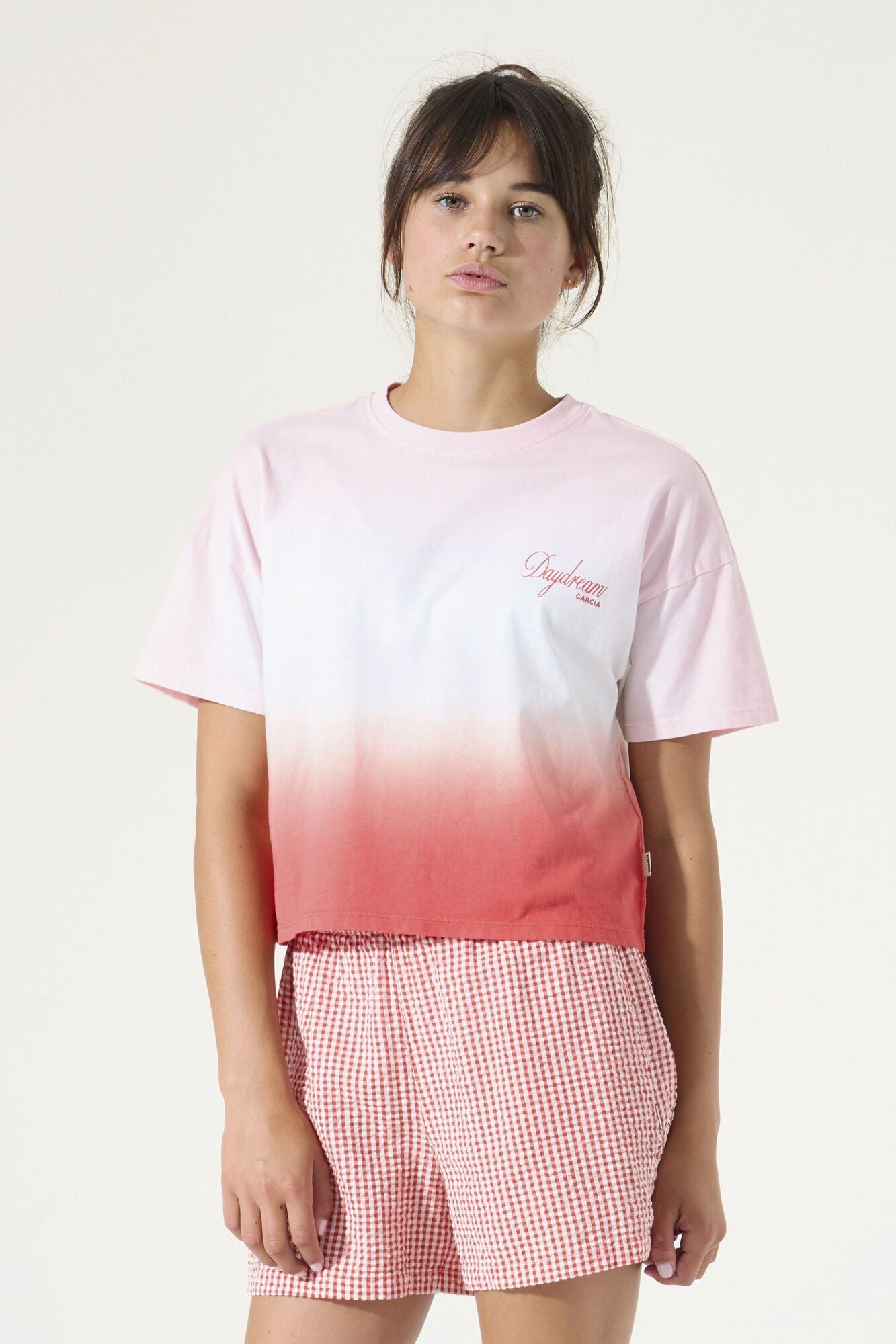 T-Shirt mit Farbverlauf