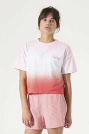 T-Shirt mit Farbverlauf